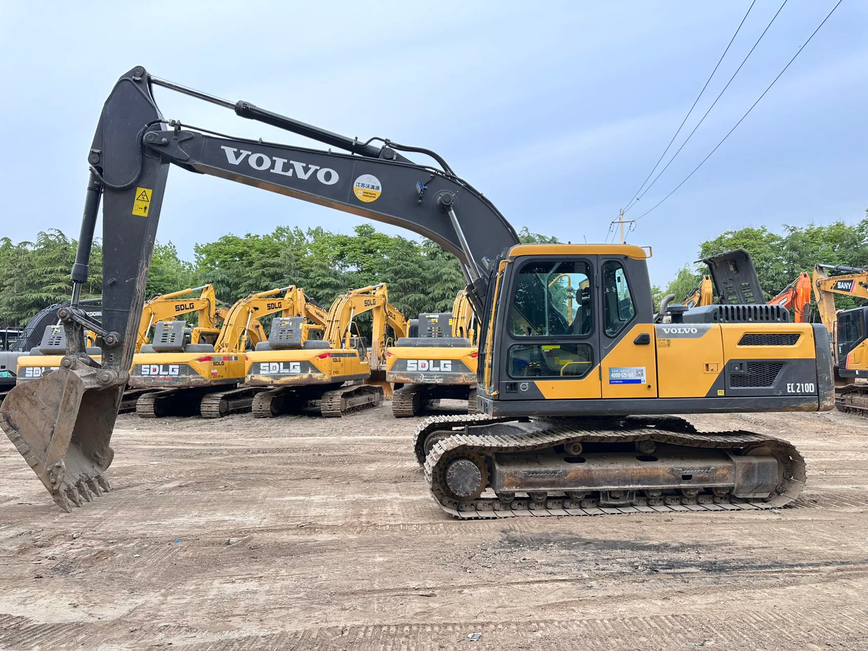 2020 used Volvo EC210D excavator - view 1