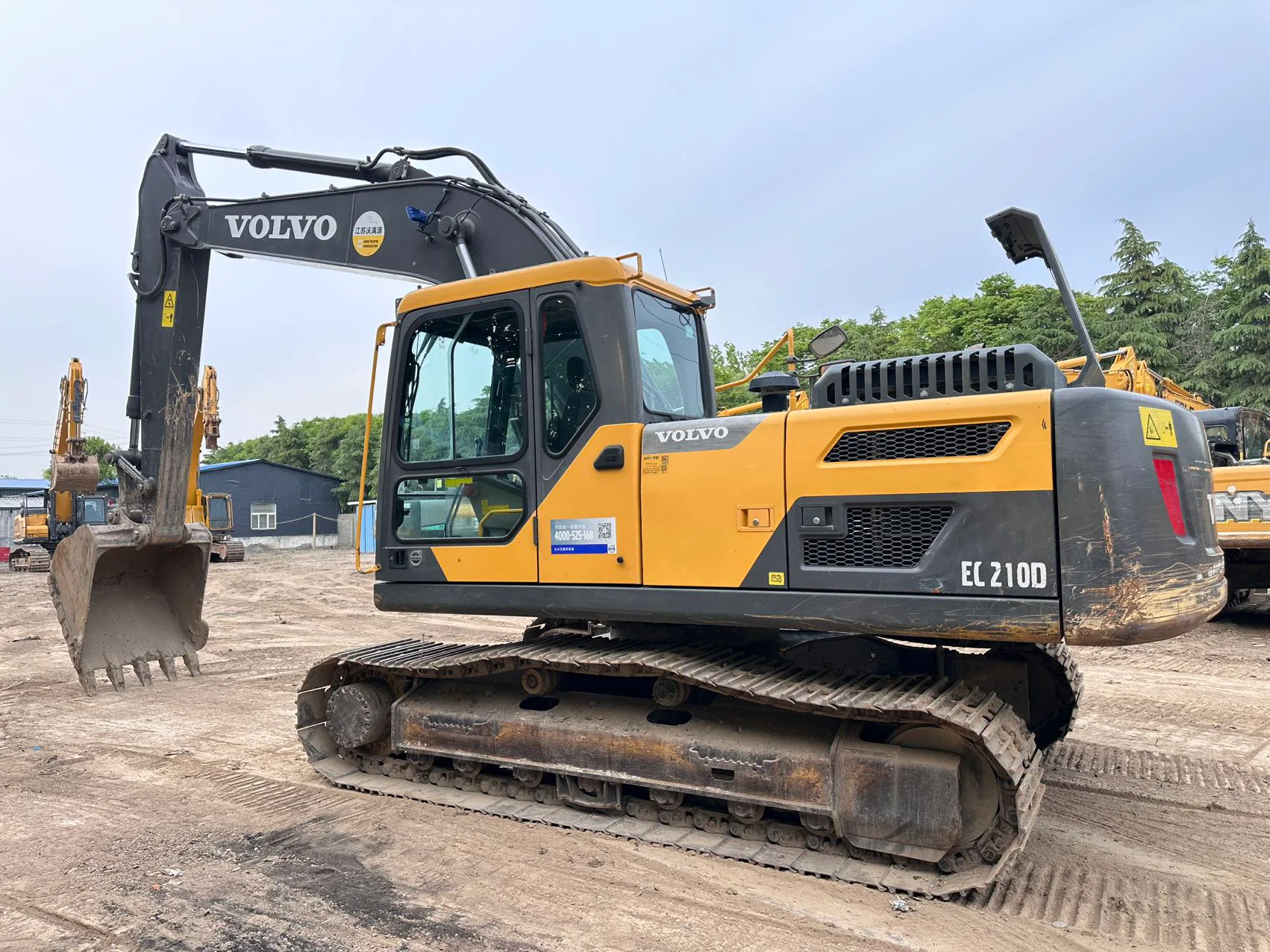 2020 used Volvo EC210D excavator - view 5