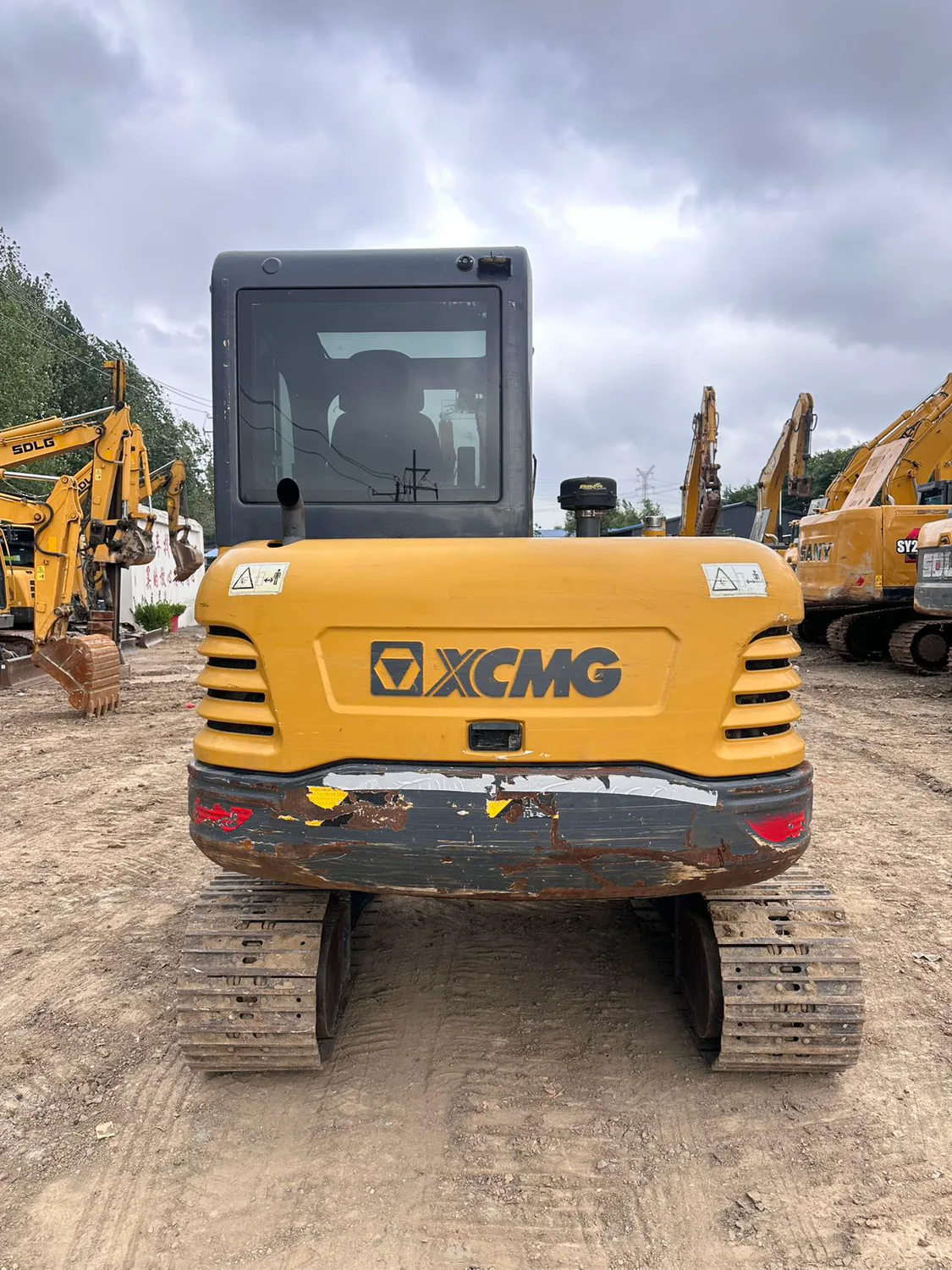 2021 used XCMG XE60DA Plus excavator - view 3