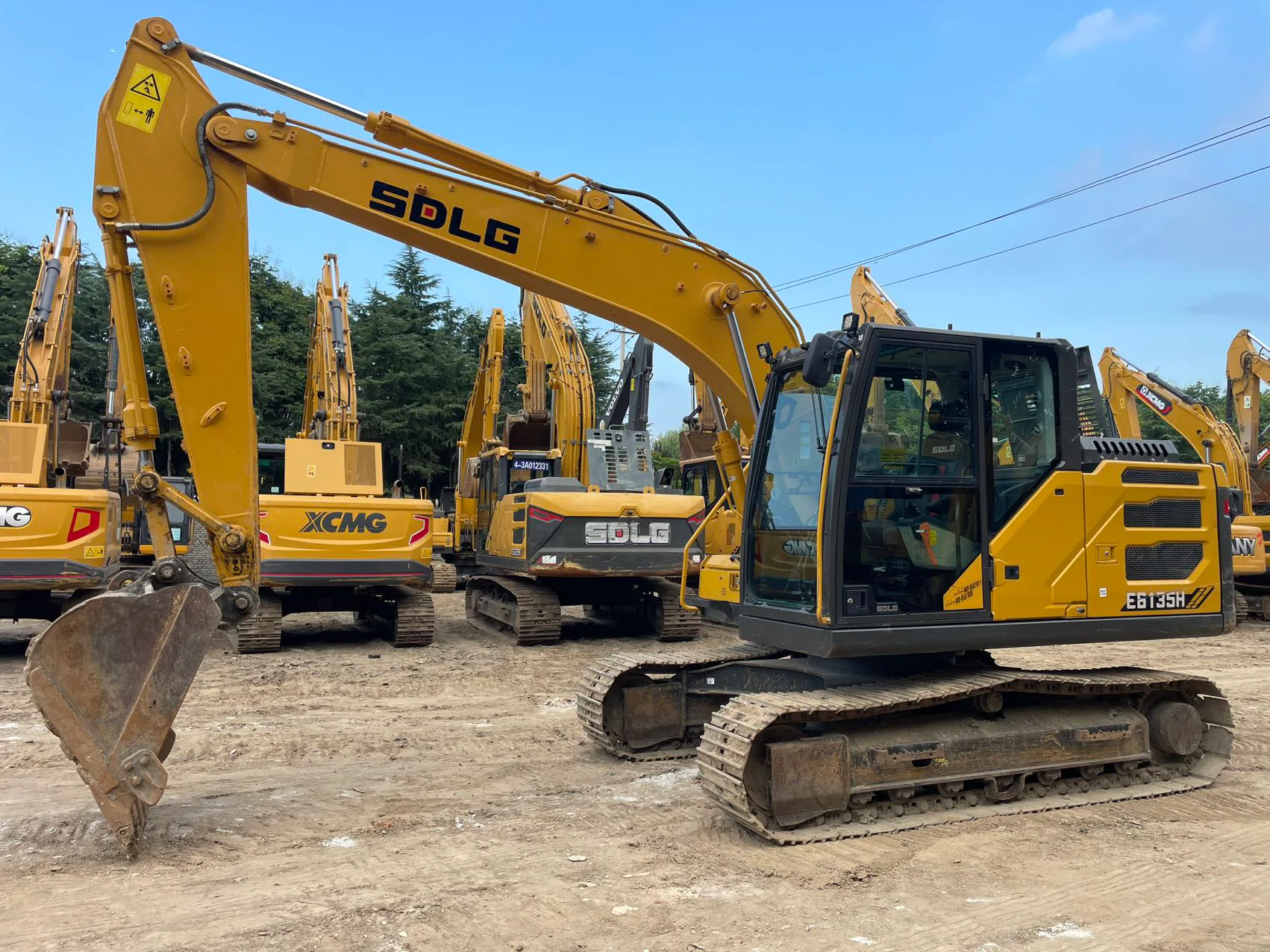 2024 used SDLG 135H excavator - view 1