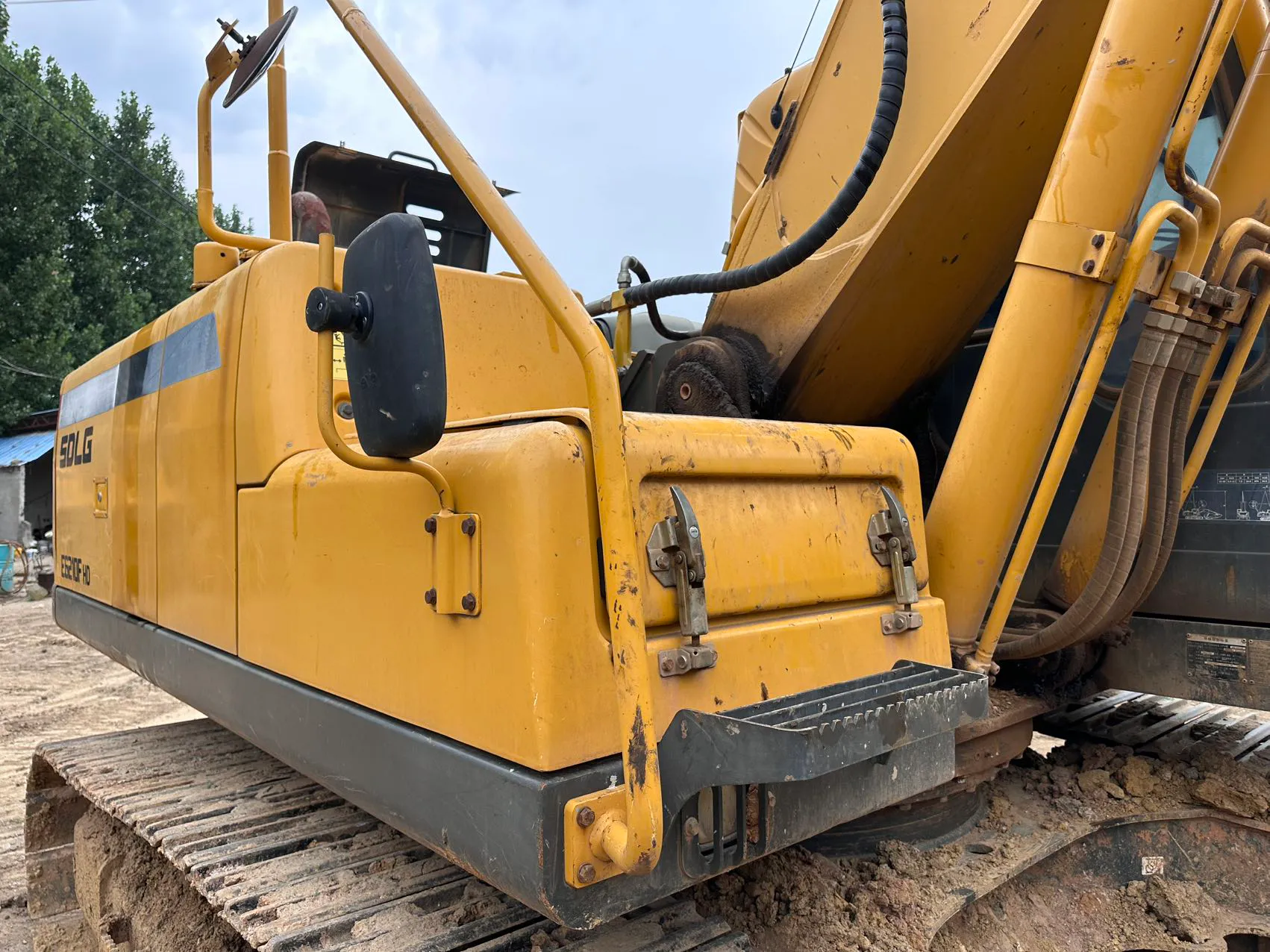 2019 used SDLG 210 excavator - view 3