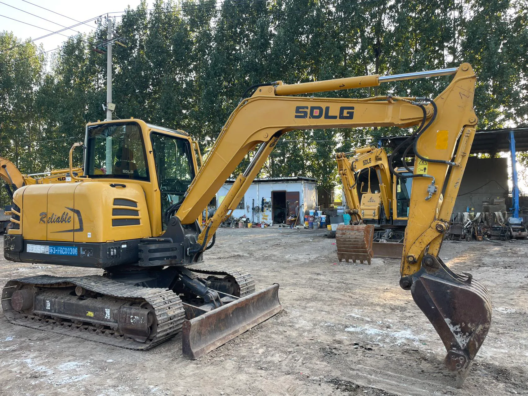 2020 used SDLG 60FL excavator - view 1