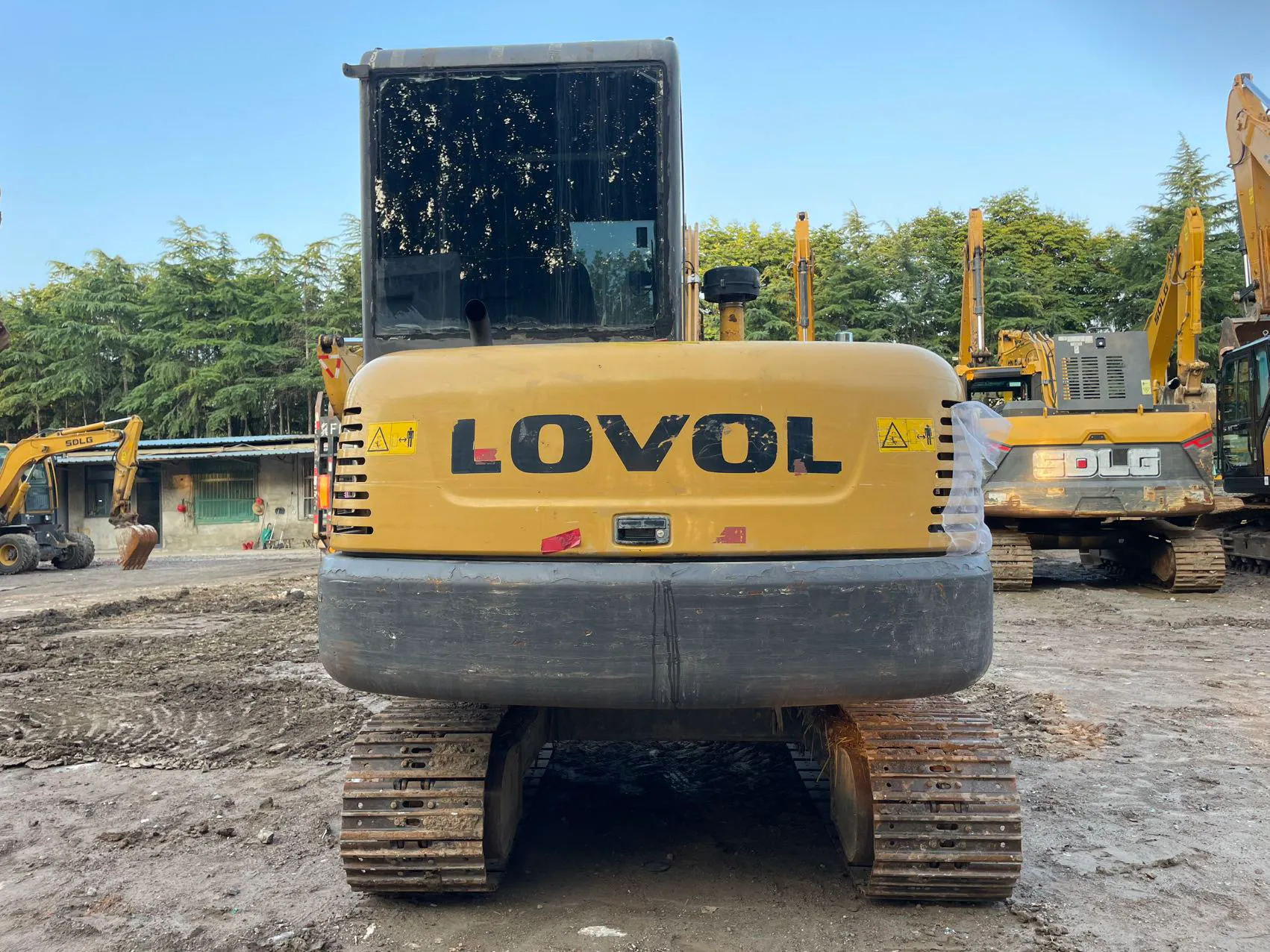 2021 used Lovol 60 excavator - view 4