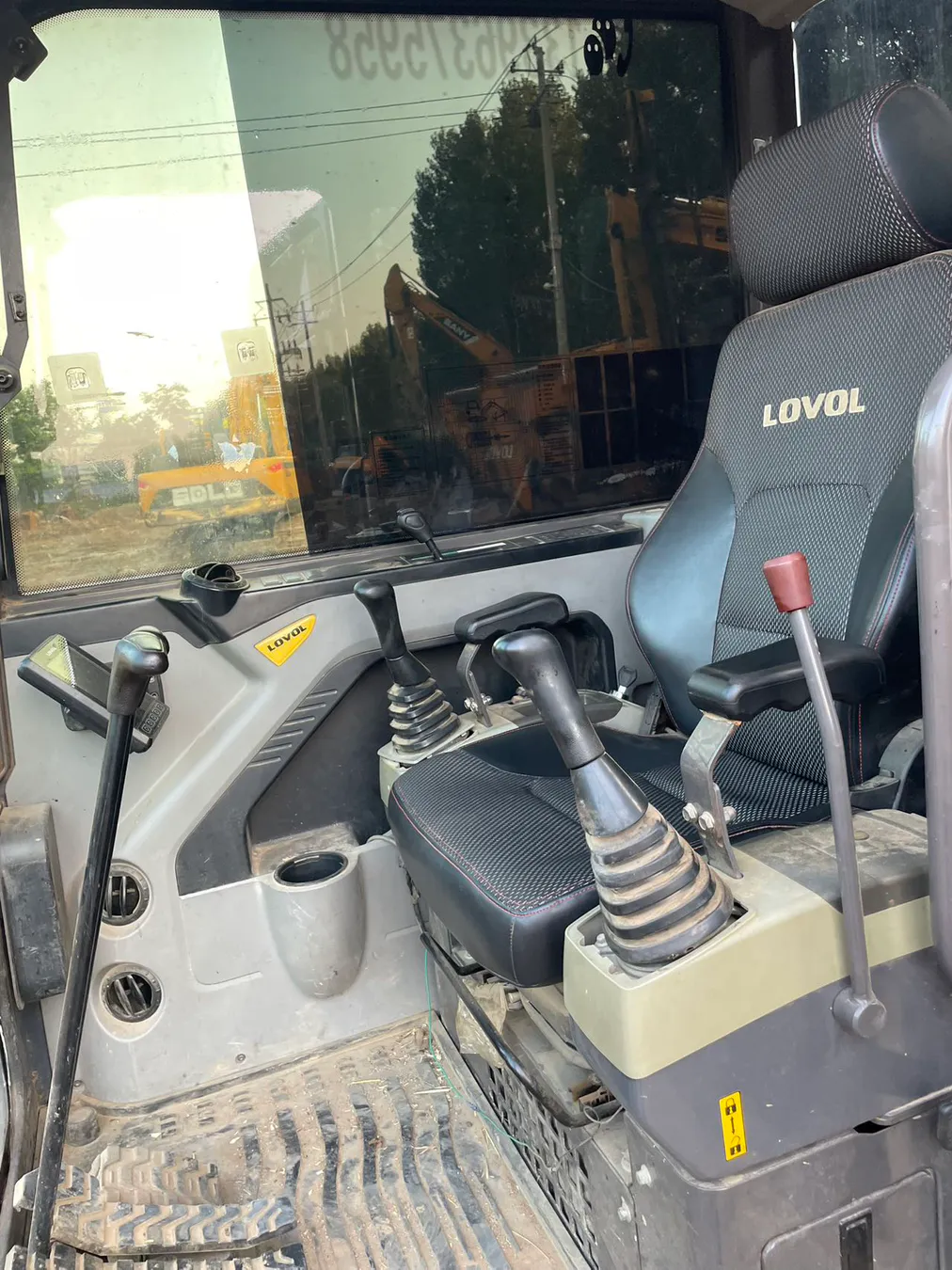2021 used Lovol 60 excavator - view 9