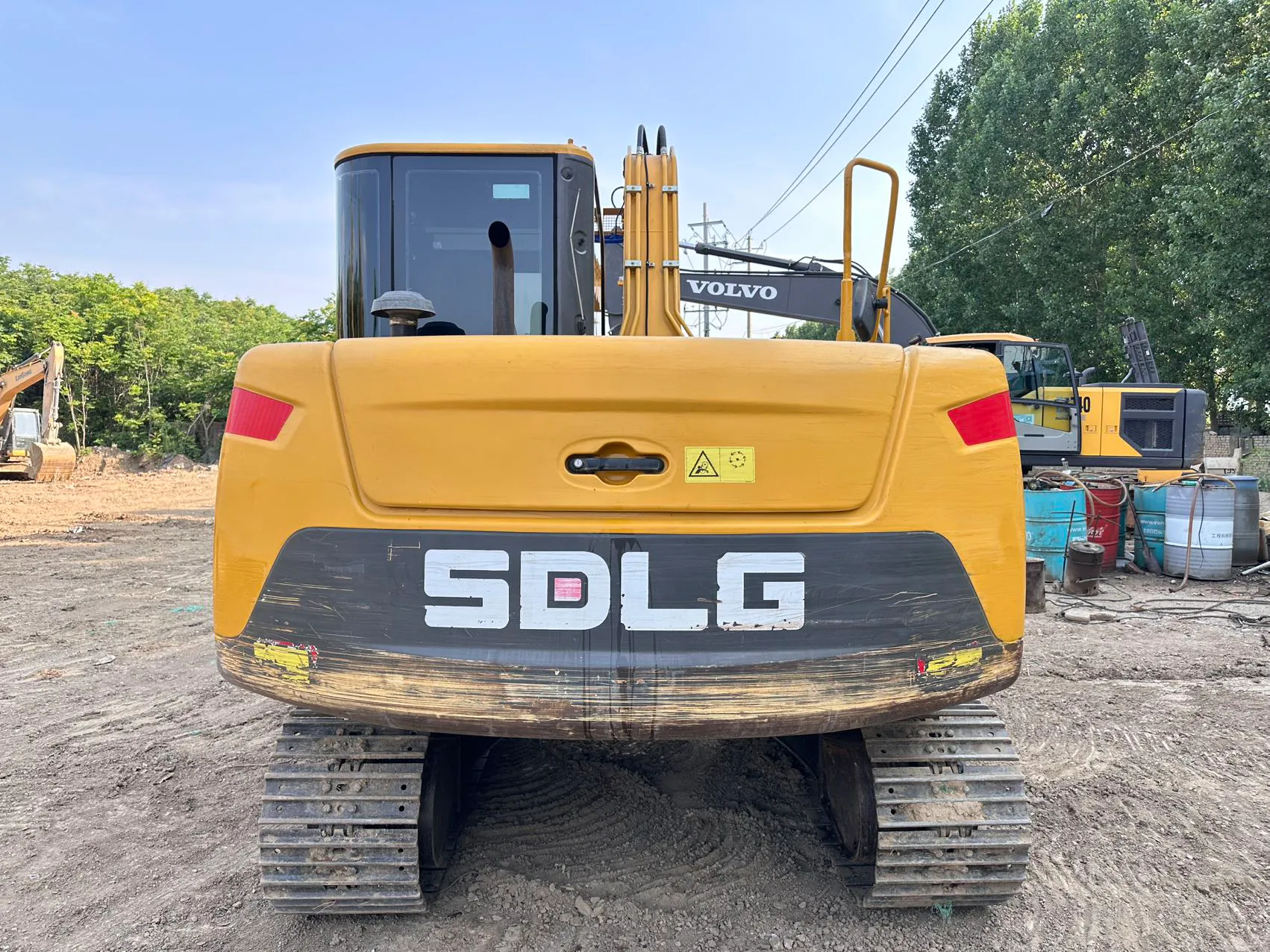 2022 used SDLG 75 excavator - view 3