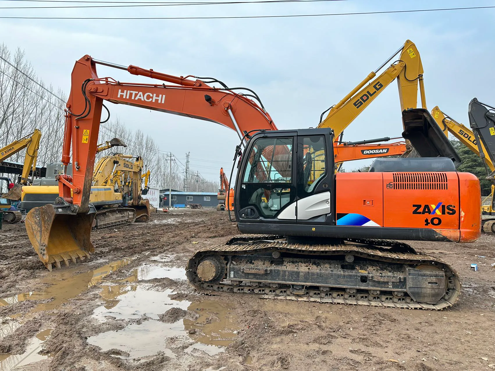 2022 used Hitachi ZX210 excavator - view 1