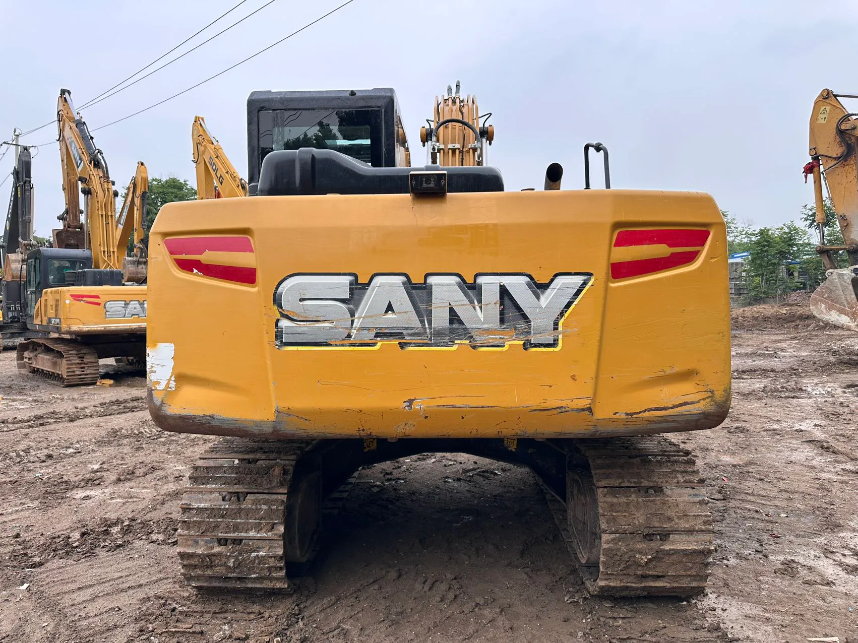 2022 used SANY 155 excavator - view 4