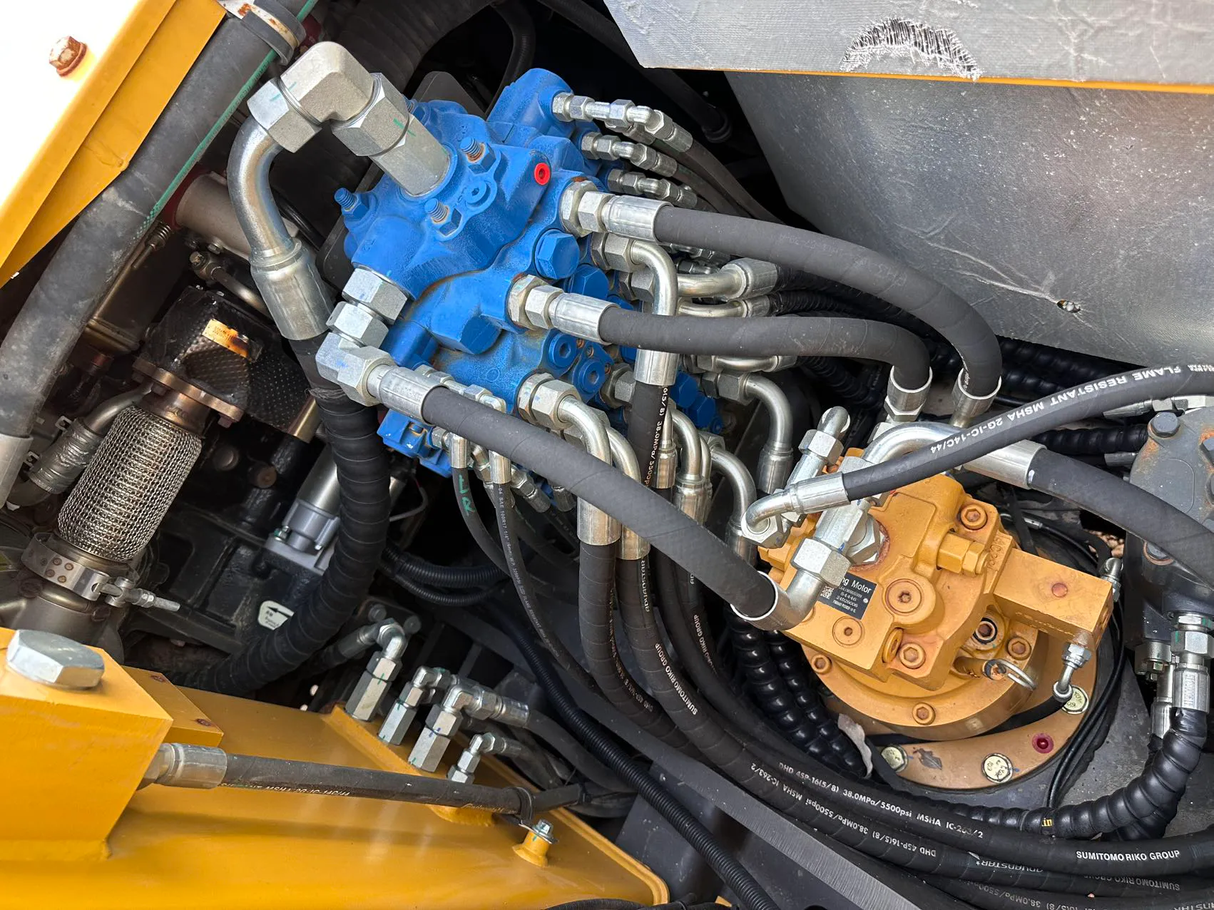 2024 used SDLG 80 Wheeled excavator - view 8