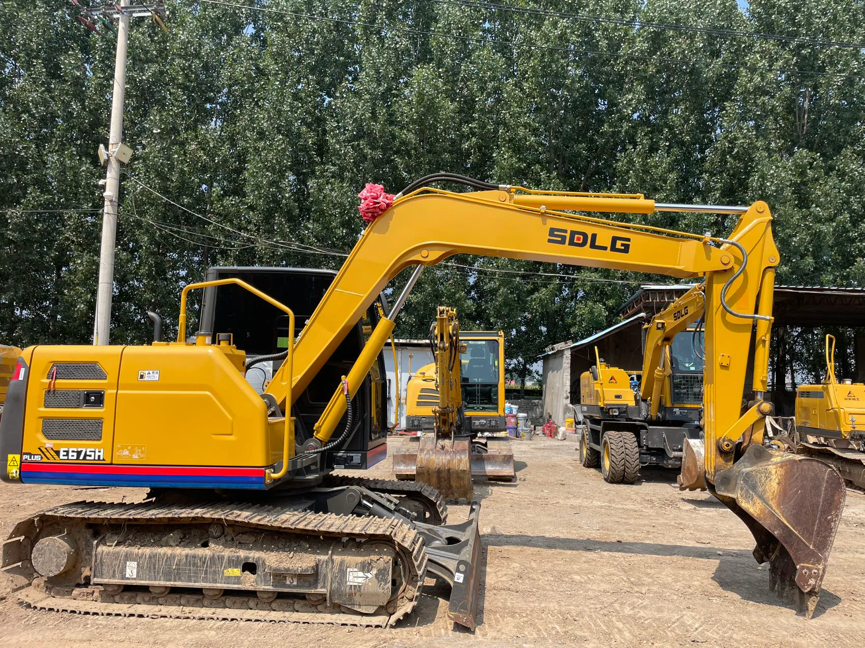 2024 used SDLG 75 excavator - view 1