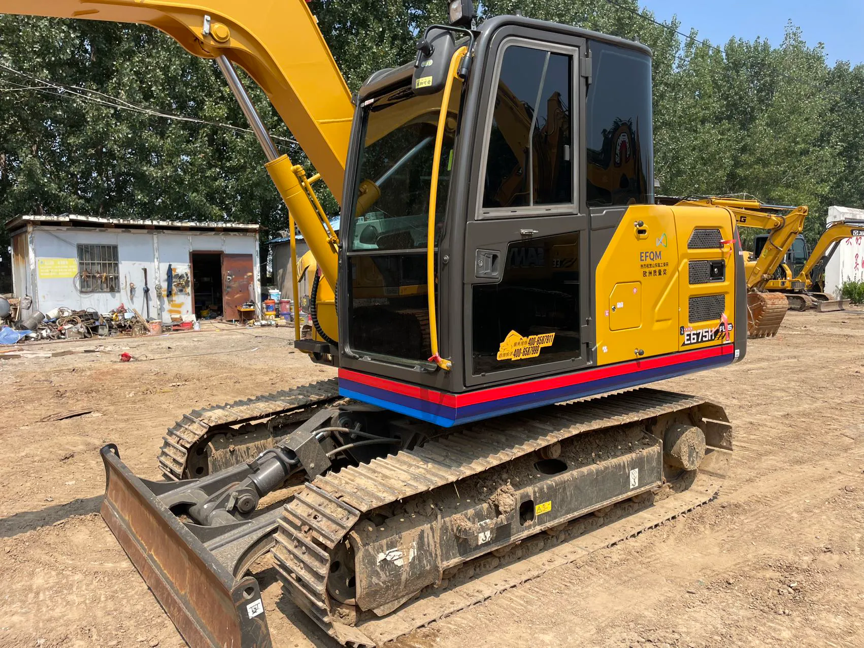 2024 used SDLG 75 excavator - view 4