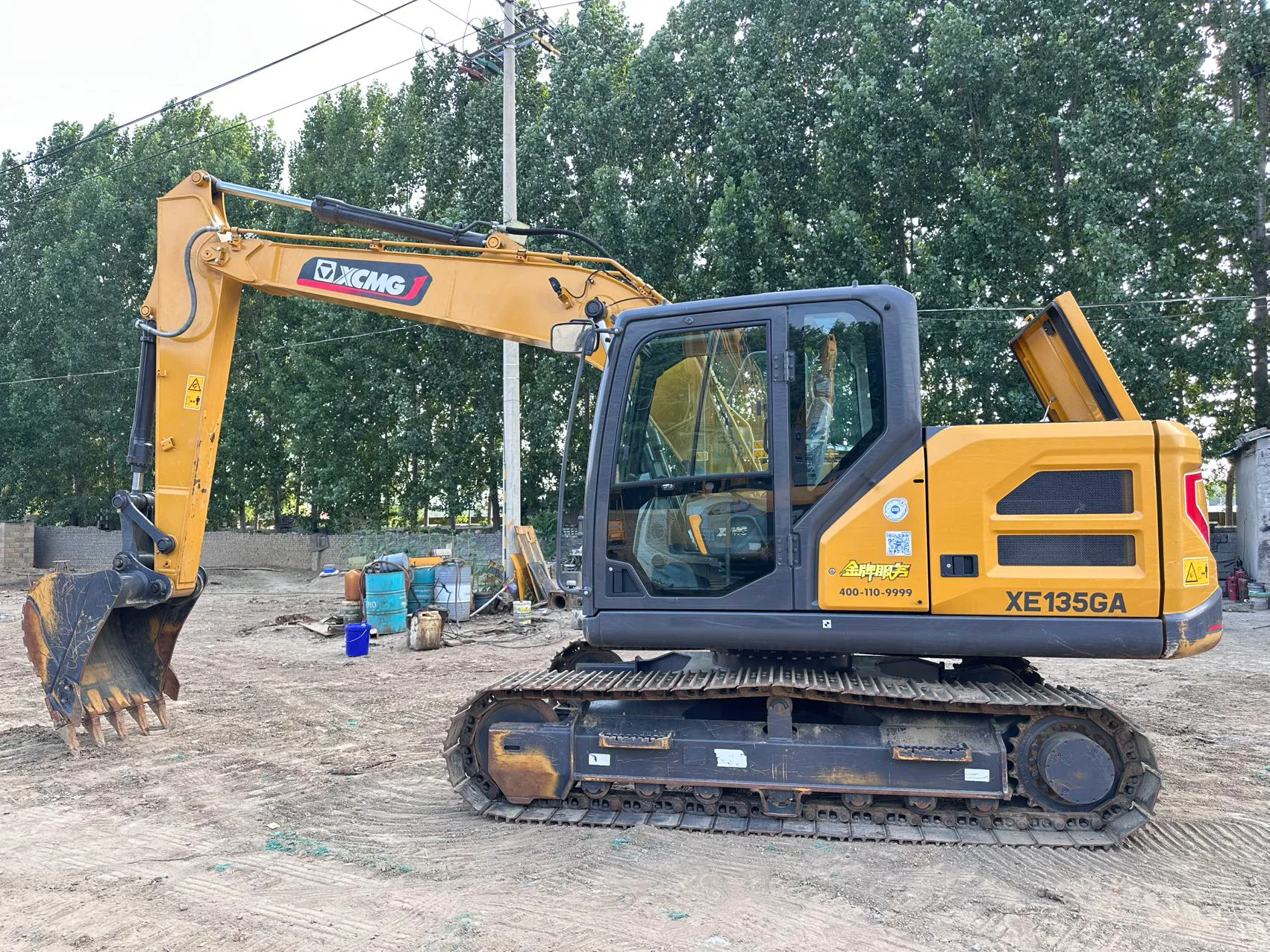 2025 used XCMG 135 excavator - view 1