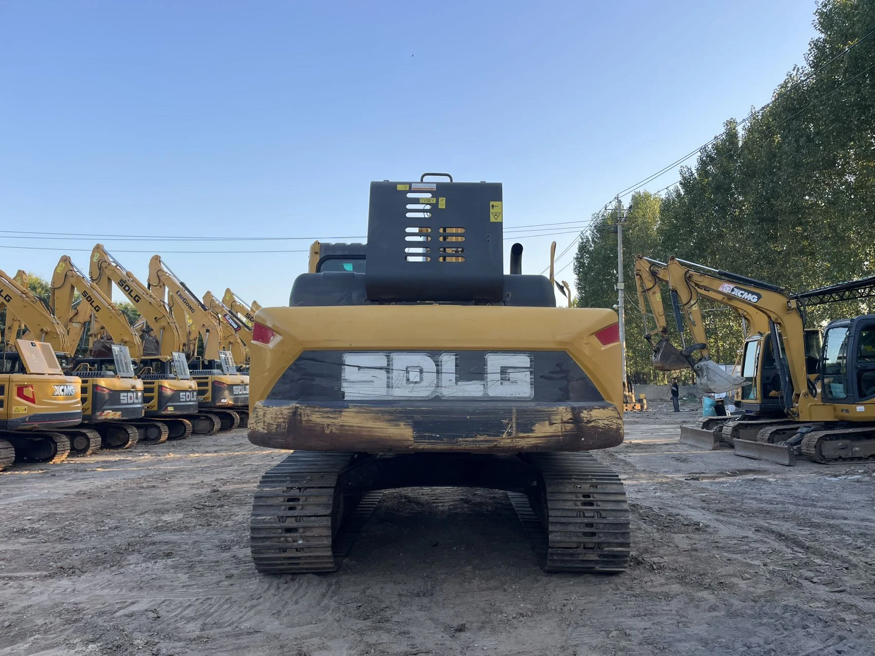 2019 used SDLG E6205F excavator - view 4