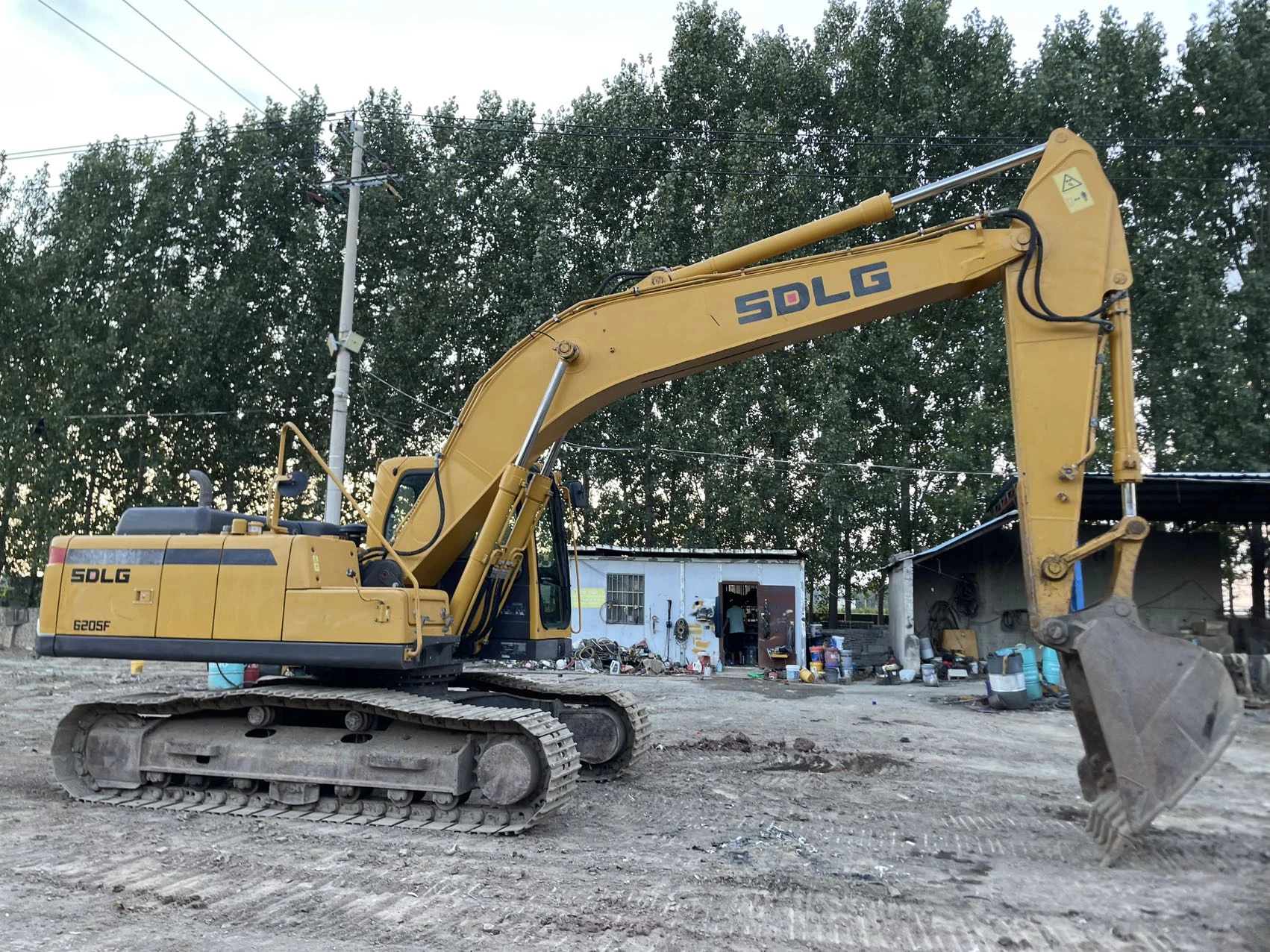 2021 used SDLG E6205 excavator - view 1
