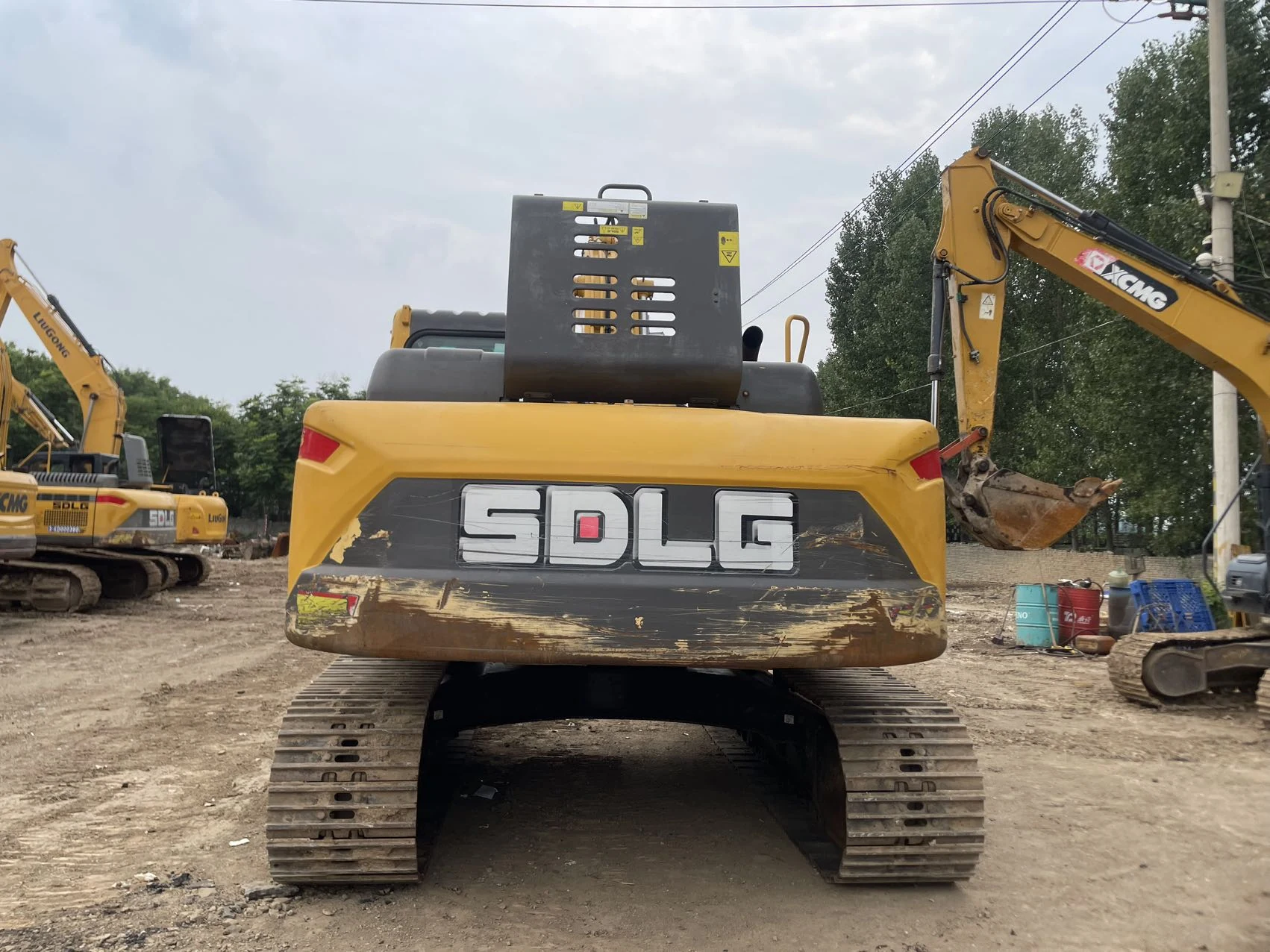 2021 used SDLG E6225F excavator - view 4